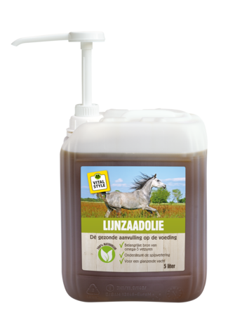 VITALstyle Lijnzaadolie Paard VITALstyle Lijnzaadolie Paard