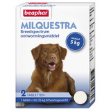 Beaphar Milquestra ontwormingsmiddel hond 5-50 Kg