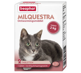 Beaphar Milquestra ontwormingsmiddel kat Beaphar Milquestra ontwormingsmiddel kat