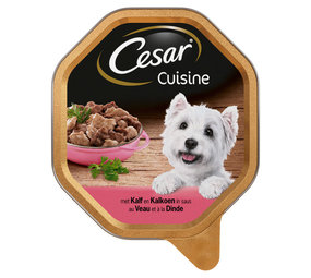 Cesar Cuisine In Saus - Kalf & Kalkoen - 150 g Cesar Cuisine In Saus - Kalf & Kalkoen - 150 g