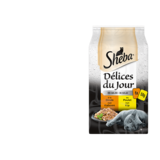 Sheba Delices du Jour multipack kalkoen, kip en gelei  6 x 50 g