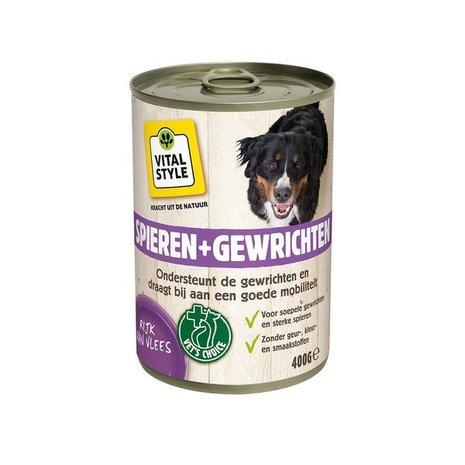 VITALstyle Spieren + Gewrichten Natvoer Hond VITALstyle Spieren + Gewrichten Natvoer Hond