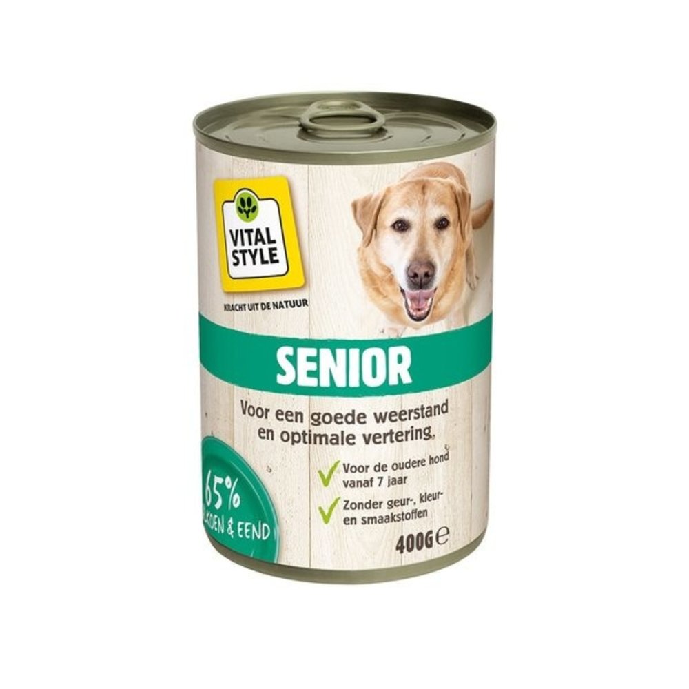 VITALstyle Senior Natvoer Hond VITALstyle Senior Natvoer Hond