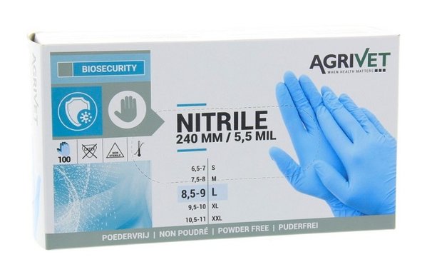 Agrivet Melkershandschoenen Nitrile Agrivet Melkershandschoenen Nitrile
