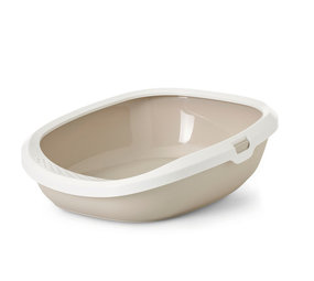 Savic Kattenbak Gizmo Groot mokka/wit Savic Kattenbak Gizmo Groot mokka/wit