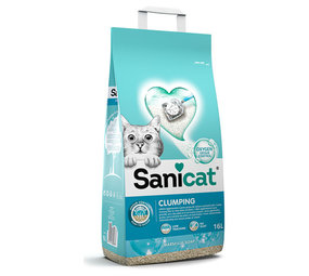 Sanicat Clumping met Marseilla Soap 16 L Sanicat Clumping met Marseilla Soap 16 L