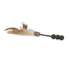 Addicted Speelstokje met ballen & veren Addicted Speelstokje met ballen & veren