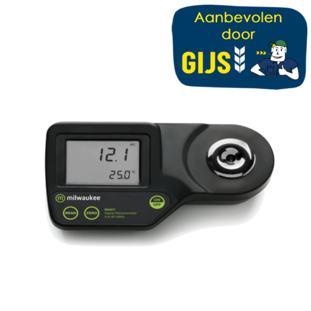 Brix Milwaukee Refractometer Digitaal Brix Milwaukee Refractometer Digitaal