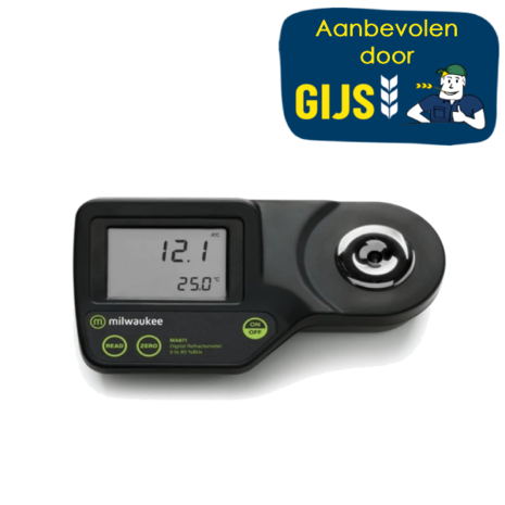 Brix Milwaukee Refractometer Digitaal Brix Milwaukee Refractometer Digitaal