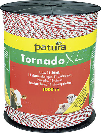 Patura Tornado XL Schrikdraad 11-dradig 1000 meter Patura Tornado XL Schrikdraad 11-dradig 1000 meter