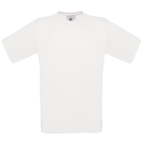 B&C Heren T-shirt Basic - Wit B&C Heren T-shirt Basic - Wit