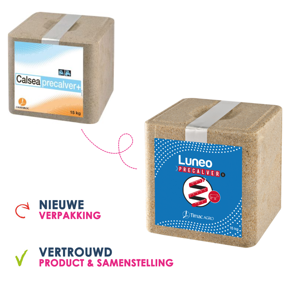 Calseabloc Luneo Precalver B Liksteen 15 kg Calseabloc Luneo Precalver B Liksteen 15 kg