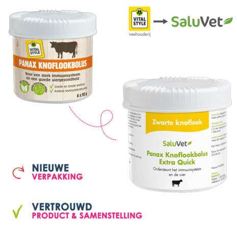 Saluvet Panax Knoflookbolus Extra Quick Saluvet Panax Knoflookbolus Extra Quick