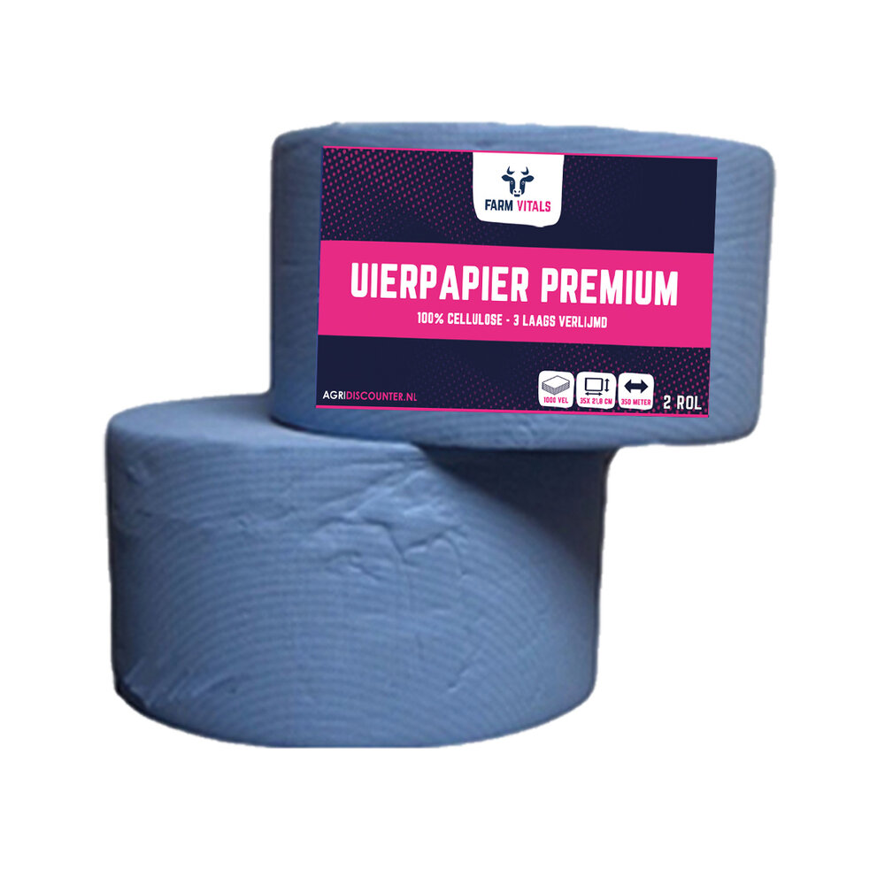 Farm Vitals Uierpapier Premium 3-laags Farm Vitals Uierpapier Premium 3-laags