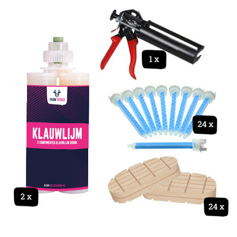 Farm Vitals Klauwlijm Startpakket Farm Vitals Klauwlijm Startpakket