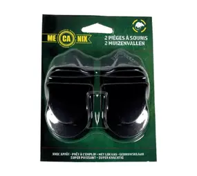 Mecanix Kunststof Muizenval met Lokstof 2 stuks Mecanix Kunststof Muizenval met Lokstof 2 stuks