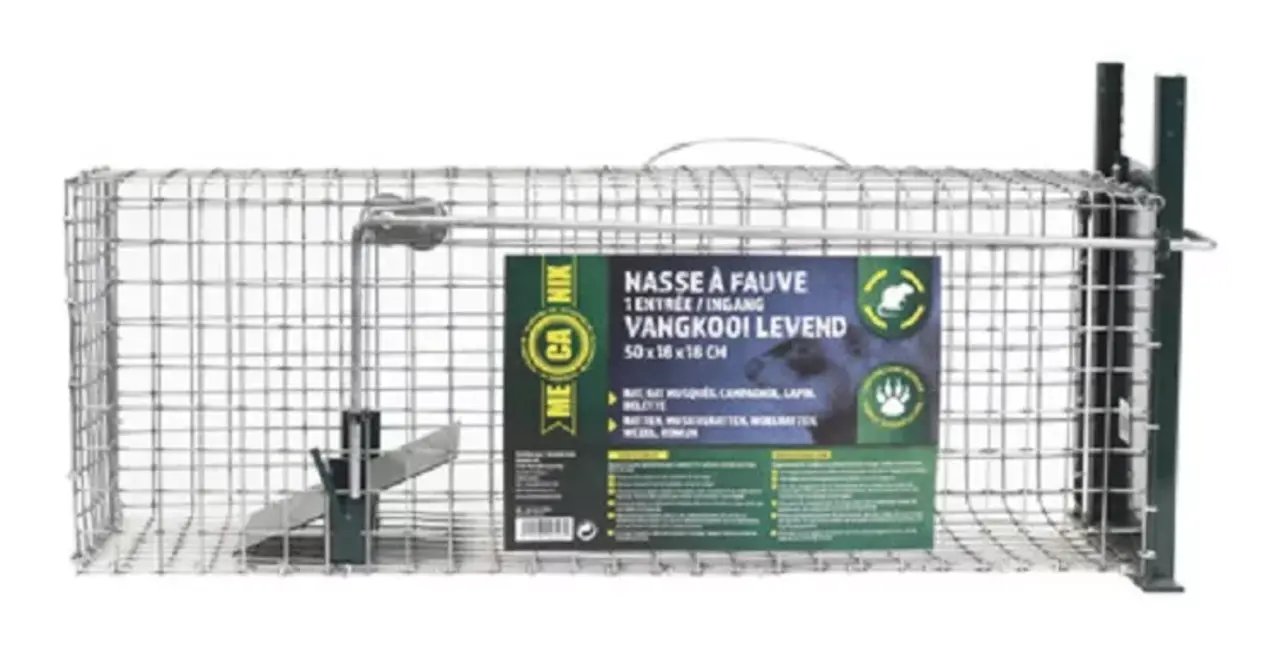 Mecanix Ongedierte Vangkooi - Dubbele ingang Mecanix Ongedierte Vangkooi - Dubbele ingang