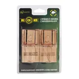 Mecanix Houten Muizenval 2 stuks