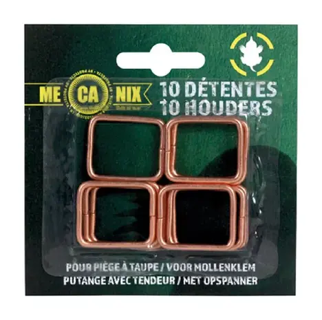 Mecanix Houders voor mollenklem 10 stks Mecanix Houders voor mollenklem 10 stks