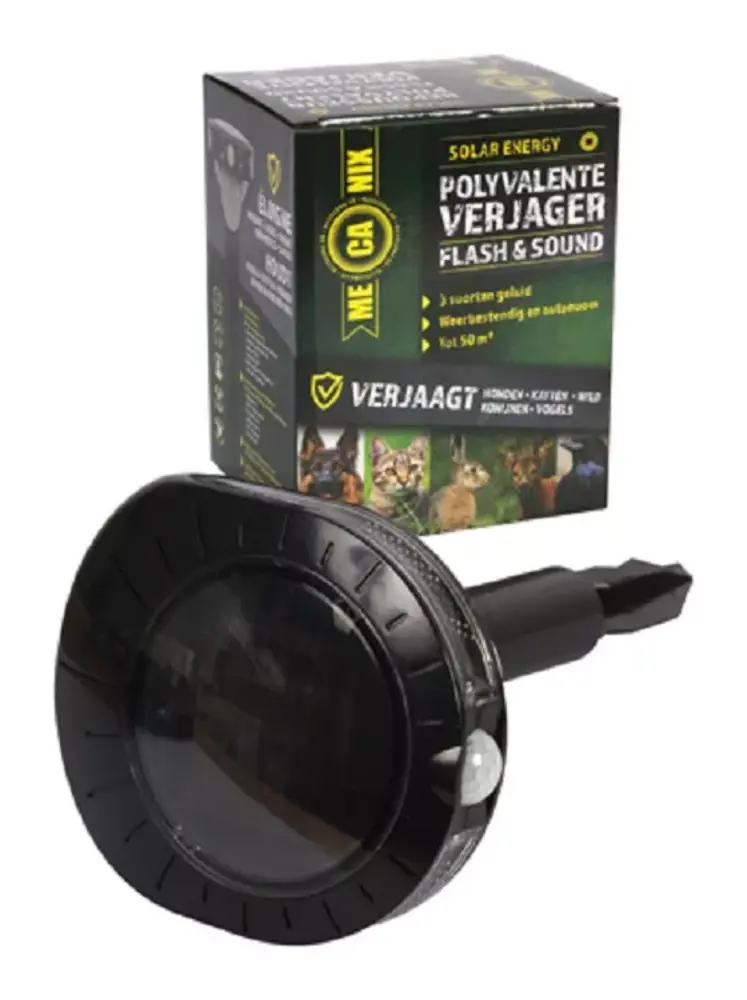 Mecanix Dierenverjager Flash & Sound Mecanix Dierenverjager Flash & Sound