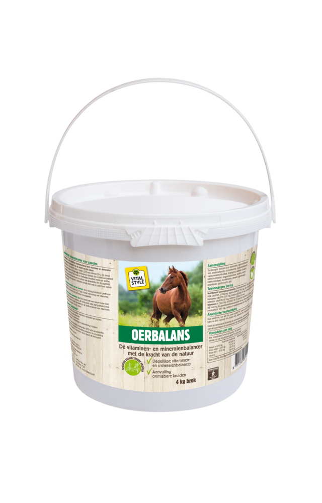 VITALstyle Oerbalans Paard Brok - 4 kg VITALstyle Oerbalans Paard Brok - 4 kg