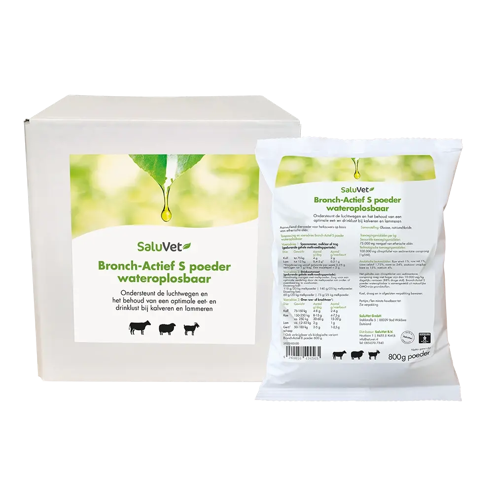 Saluvet BronchActive S Poeder Wateroplosbaar Saluvet BronchActive S Poeder Wateroplosbaar