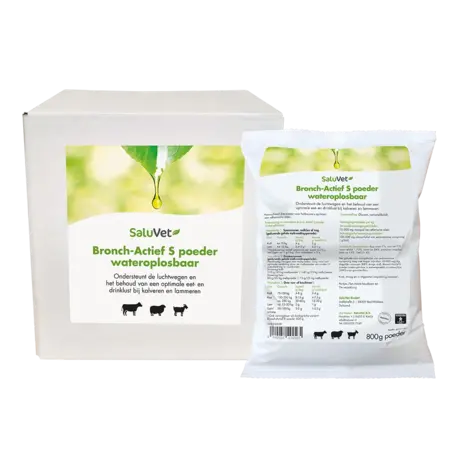 Saluvet BronchActive S Poeder Wateroplosbaar Saluvet BronchActive S Poeder Wateroplosbaar