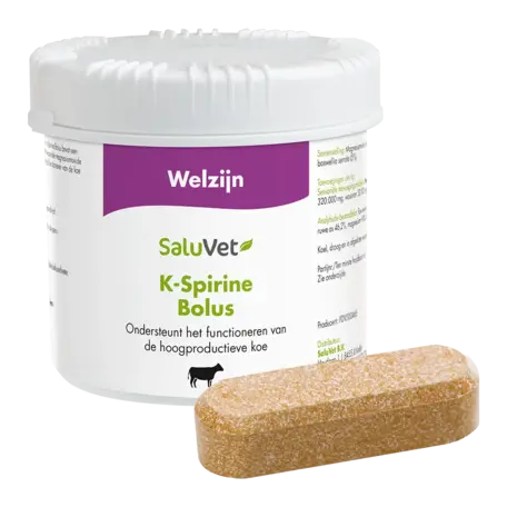 Saluvet K-Spirine Bolus Rund 6 stuks Saluvet K-Spirine Bolus Rund 6 stuks