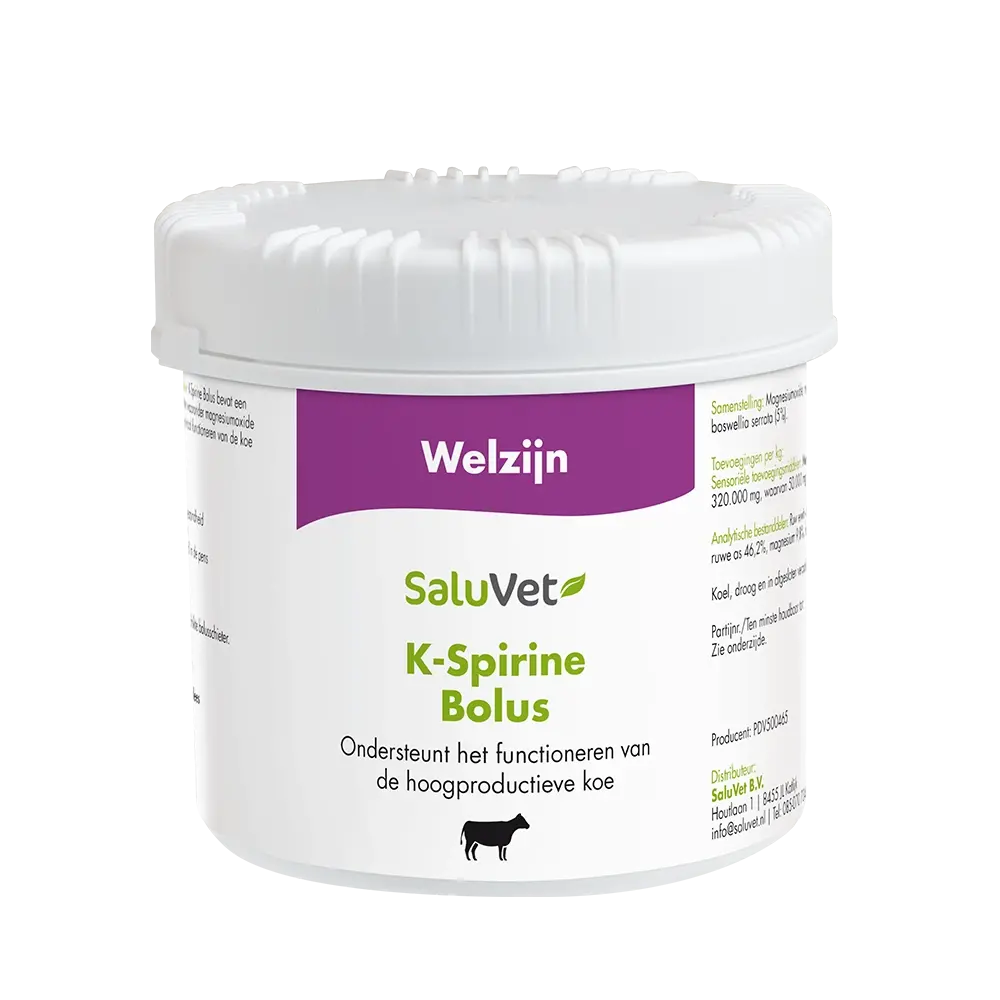 Saluvet K-Spirine Bolus Rund 6 stuks Saluvet K-Spirine Bolus Rund 6 stuks