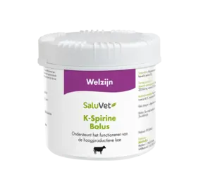 Saluvet K-Spirine Bolus Rund 6 stuks Saluvet K-Spirine Bolus Rund 6 stuks