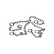 Vink RVS Veeverlosketting (set) Vink RVS Veeverlosketting (set)