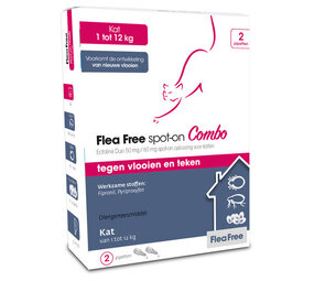 Flea Free Spot-On Combo Kat Flea Free Spot-On Combo Kat
