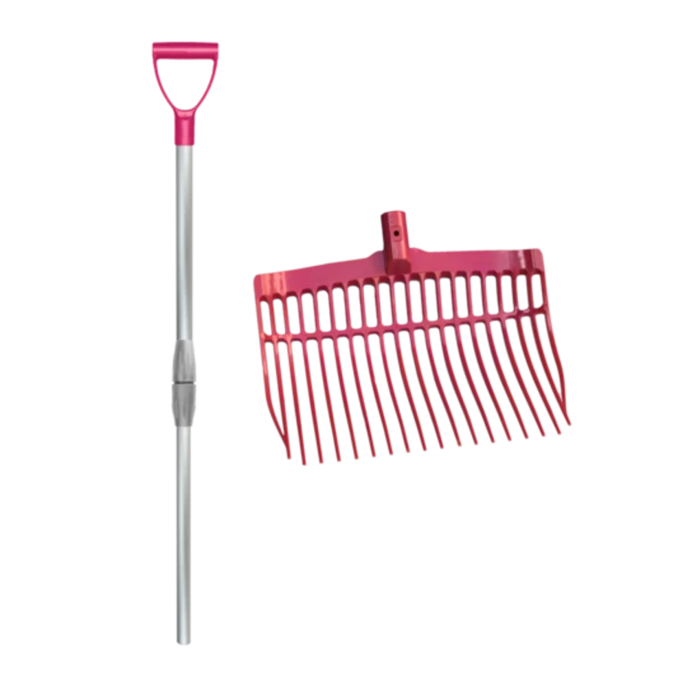 V-Plast Horse Sweden Mestvork kunststof met aluminium steel V-Plast Horse Sweden Mestvork kunststof met aluminium steel