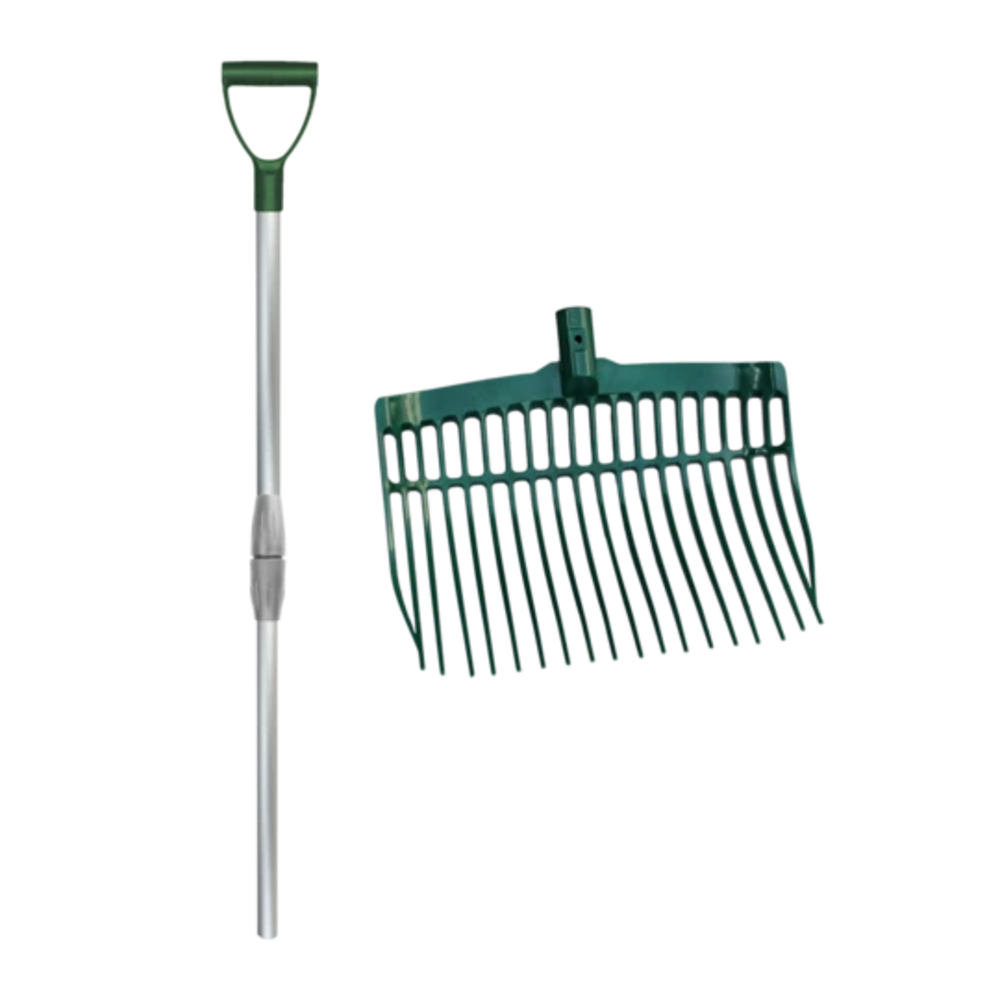 V-Plast Horse Sweden Mestvork kunststof met aluminium steel V-Plast Horse Sweden Mestvork kunststof met aluminium steel