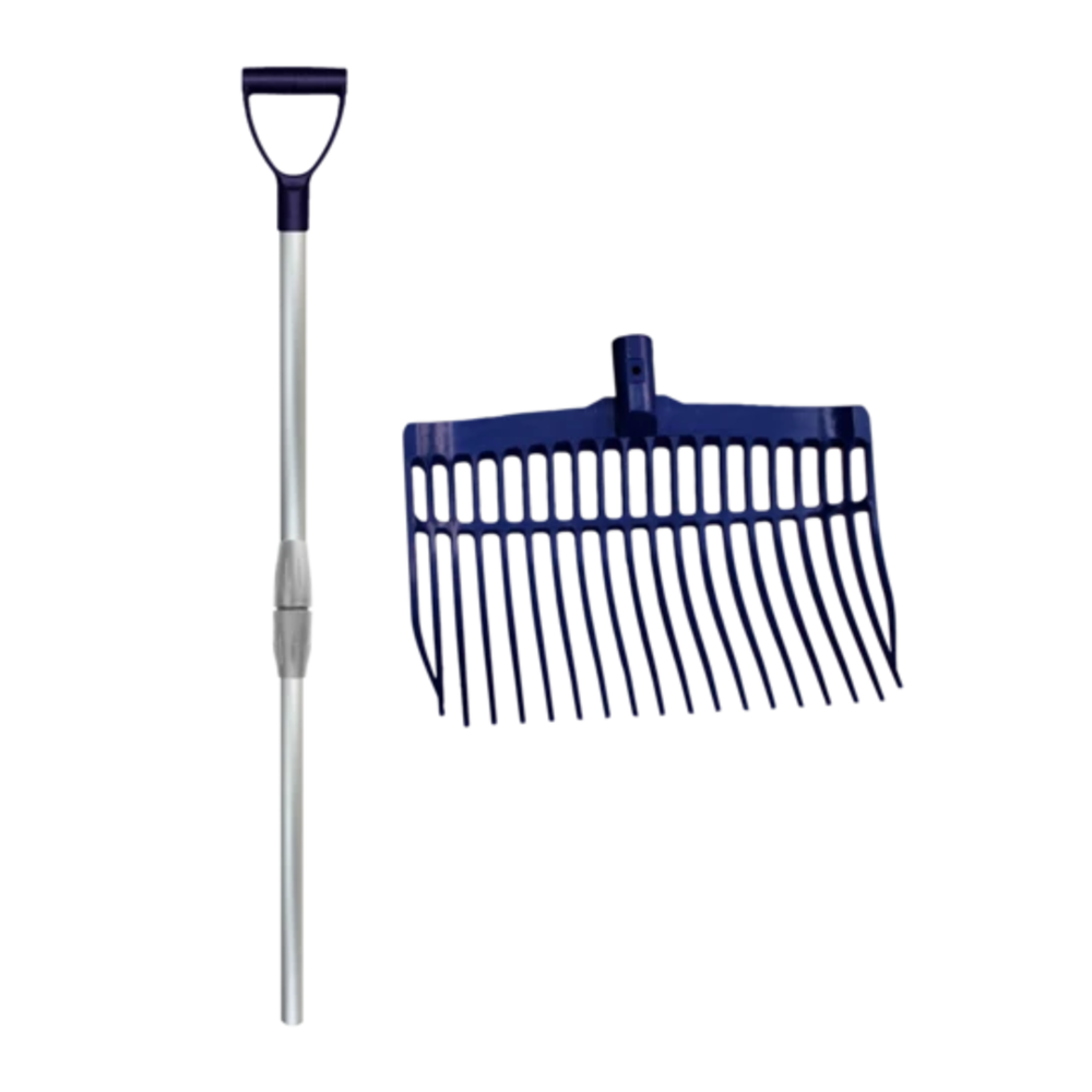 V-Plast Horse Sweden Mestvork kunststof met aluminium steel V-Plast Horse Sweden Mestvork kunststof met aluminium steel