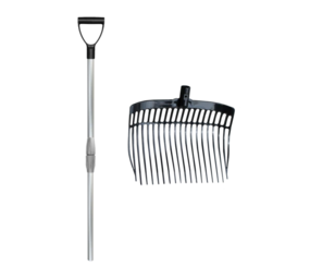 V-Plast Horse Sweden Mestvork kunststof met aluminium steel V-Plast Horse Sweden Mestvork kunststof met aluminium steel