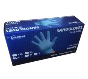 Sanogloves Melkershandschoenen Blauw SG40 Sanogloves Melkershandschoenen Blauw SG40