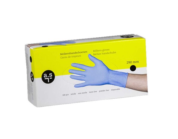 a.s Melkershandschoen Extra Lang 290 mm a.s Melkershandschoen Extra Lang 290 mm