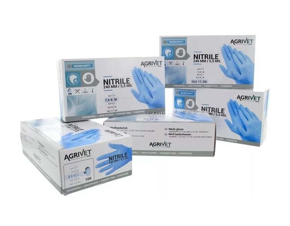 Agrivet Melkershandschoenen Nitrile Agrivet Melkershandschoenen Nitrile