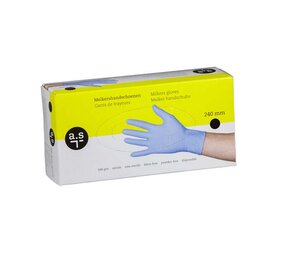 a.s Melkershandschoen Nitril 240 mm a.s Melkershandschoen Nitril 240 mm