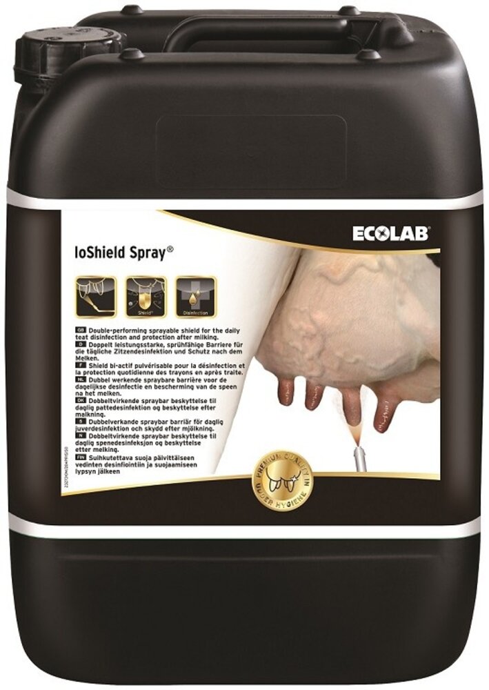 Ecolab Io-Shield Jodium Spray & Dip