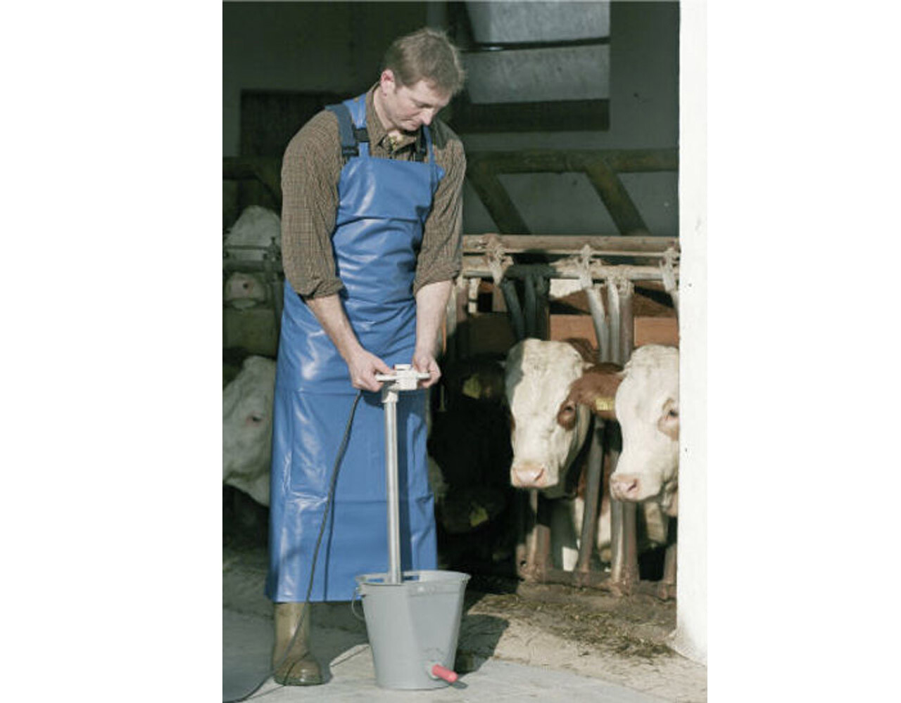 Kerbl Melkschort Flexotaan 80 x 120 Blauw Kerbl Melkschort Flexotaan 80 x 120 Blauw