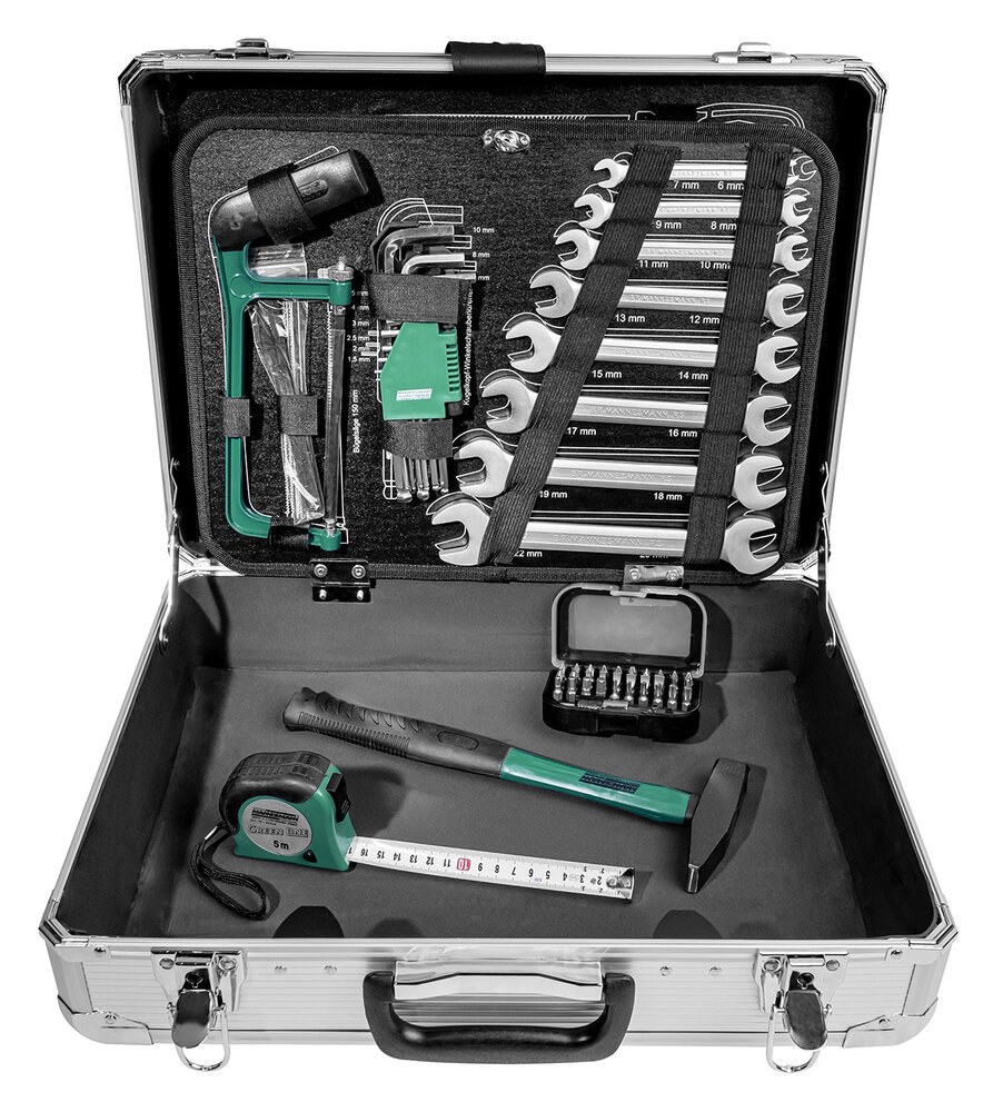 Mannesmann Gereedschapskoffer 108-delig Mannesmann Gereedschapskoffer 108-delig