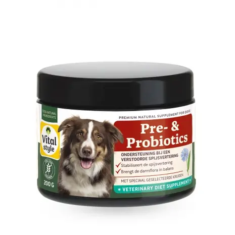 VITALstyle Pre- & Probiotics 200 gr VITALstyle Pre- & Probiotics 200 gr