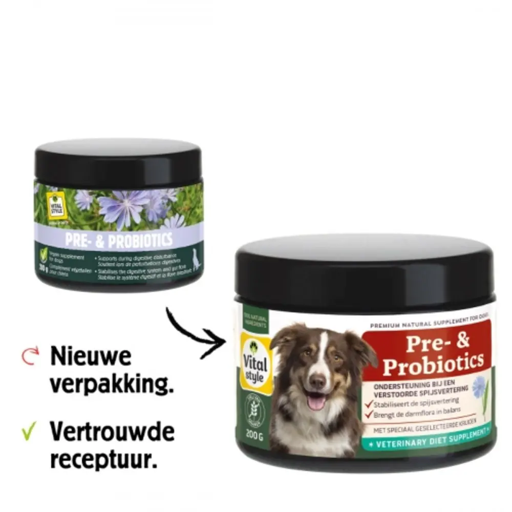 VITALstyle Pre- & Probiotics 200 gr VITALstyle Pre- & Probiotics 200 gr