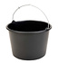 Bouwemmer 12 L Zwart