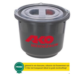 AKO Actie Emmer met Ringisolatoren 250 stks AKO Actie Emmer met Ringisolatoren 250 stks