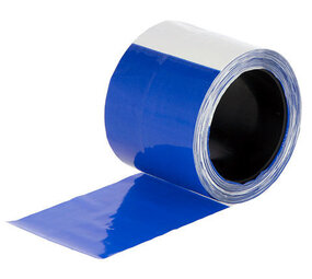 AKO Afrasteringsband lint blauw/wit AKO Afrasteringsband lint blauw/wit