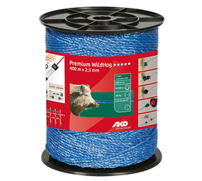 AKO Premium Wildhog Blauw Schrikdraad 400 m AKO Premium Wildhog Blauw Schrikdraad 400 m