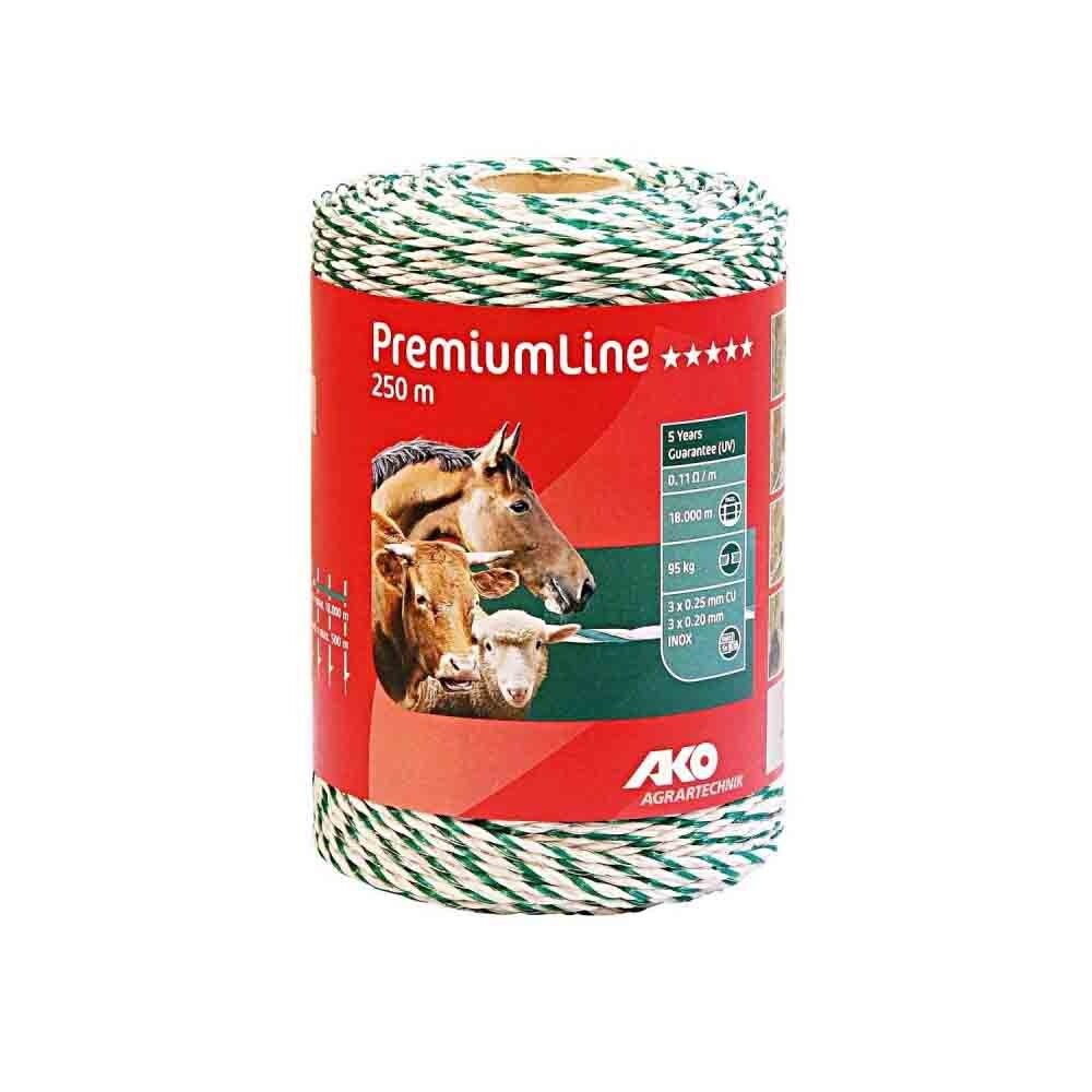 AKO PremiumLine Schrikdraad Wit/Groen AKO PremiumLine Schrikdraad Wit/Groen